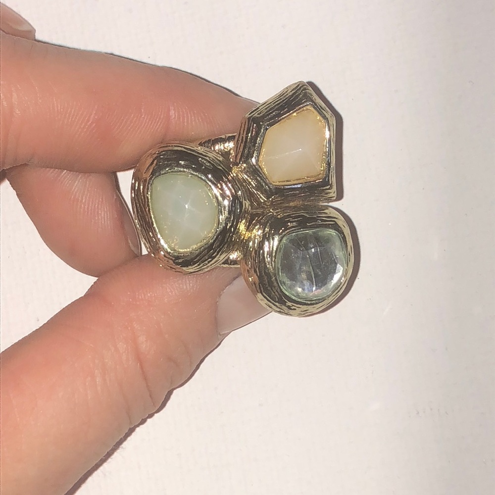 Tri-Gem Ring